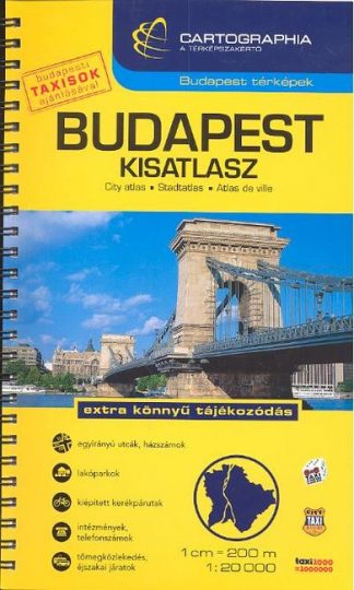 Atlasz - Budapest kisatlasz (1:20 000) /Budapest térképek