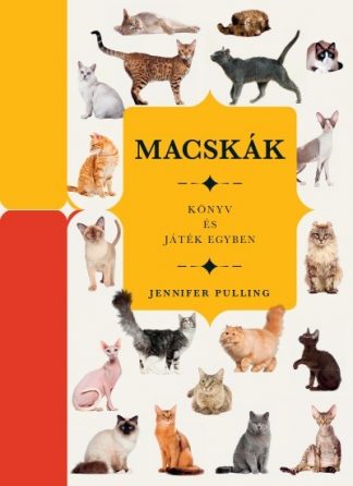 Jennifer Pulling - Macskák - Könyv és játék egyben
