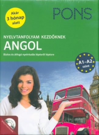Kate Tranter - PONS Nyelvtanfolyam kezdőknek - Angol (könyv+CD+online) - Biztos és átfogó nyelvtudás lépésről lépésre