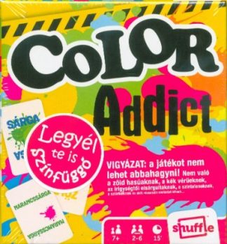 Kártya - Color Addict - Legyél Te is színfüggő! - Színes kártyajáték