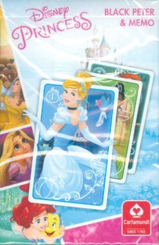 Kártya - Disney Princess Black Peter & Memo /Kártya