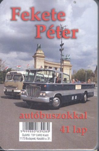 Kártya - Fekete Péter autóbuszokkal 41 lap