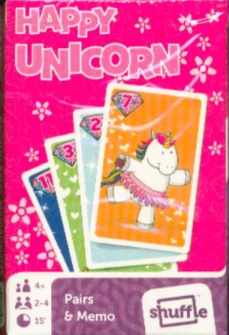 Kártya - Happy Unicorn - MINI Fekete Péter és memória kártya
