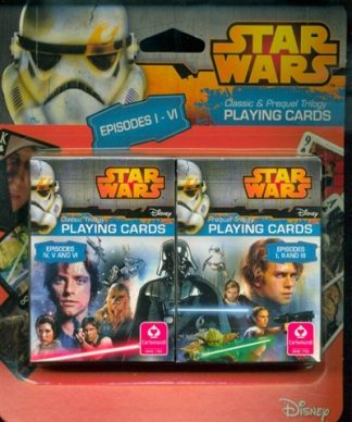 Kártya - Star Wars I-VI dupla kártya
