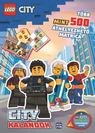 LEGO - Lego City: City kalandok - Több mint 500 áthelyezhető matrica!