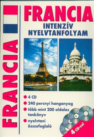 Nyelvkönyv - Francia intenzív nyelvtanfolyam (4 CD)