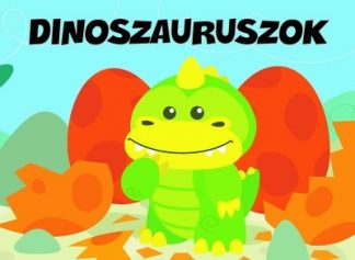 Pancsolókönyv - Dinoszauruszok - Pancsolókönyv szivaccsal