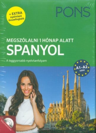 Susana Chiabrando - PONS Megszólalni 1 hónap alatt - Spanyol (könyv + CD+online) - A leggyorsabb nyelvtanfolyam