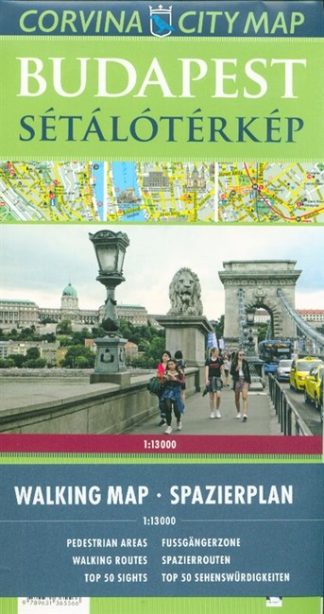 Térkép - Budapest sétálótérkép