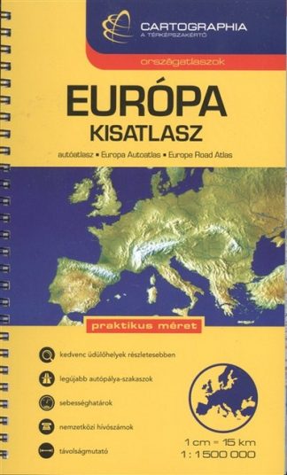 Térkép - Európa kisatlasz (1:1 500 000) /Országatlaszok
