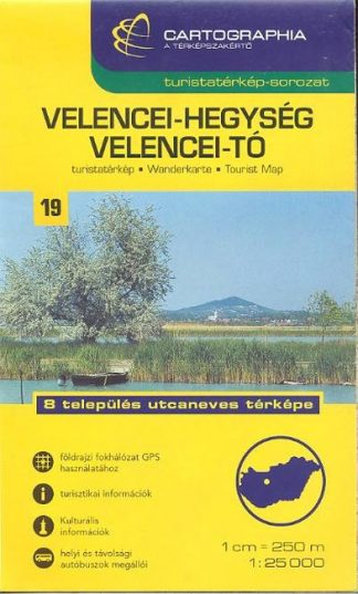 Térkép - Velencei-hegység, Velencei-tó térkép /1:40000 €