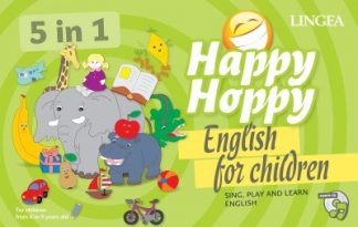 Társasjáték - Happy Hoppy társasjáték - Sing, Play and Learn English /English for Children