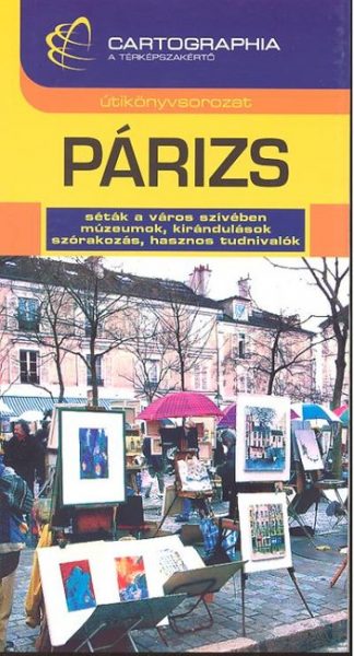 Útikönyv - Párizs útikönyv €