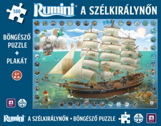 Berg Judit - Rumini - A szélkirálynőn /Böngésző puzzle + plakát