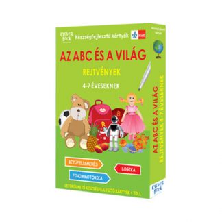 Kártya - Az ABC és a világ - Rejtvények 4-7 éveseknek - Készségfejlesztő kártyák 4-7 éveseknek