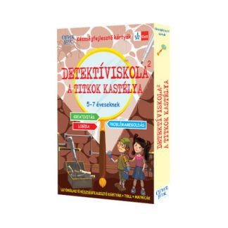 Kártya - Detektíviskola 2 - A titkok kastélya - Készségfejlesztő kártyák 5-7 éveseknek