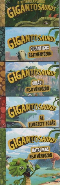 Mesekönyv - Gigantosaurus: 5 mini mesekönyv