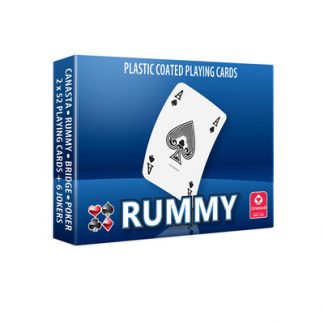 Kártya - Rummy, dupla römi kártya, 110 lap