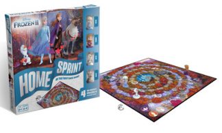Társasjáték - Jégvarázs 2.: Home Sprint - Társasjáték, műanyag figurákkal