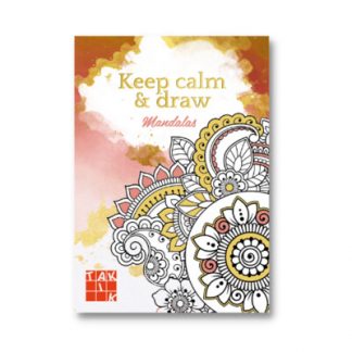Foglalkoztató - Keep calm & draw - Mandalas