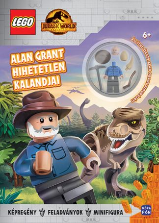 LEGO - Lego Jurassic World: Alan Grant hihetetlen kalandjai - Foglalkoztatókönyv minifigurával