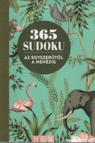 Rejtvénykönyv - 365 Sudoku - Az egyszerűtől a nehézig (ceruzával)