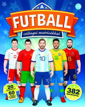 Matricás Könyv - A futball csillagai matricákkal