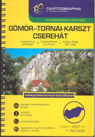 Atlasz - Gömör - Tornai-karszt, Cserhát turistakalauz (1:40 000) /Turistakalauz-sorozat