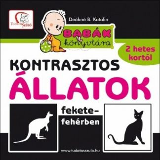 Deákné B. Katalin - Kontrasztos állatok fekete-fehérben - Babák könyvtára (új kiadás)
