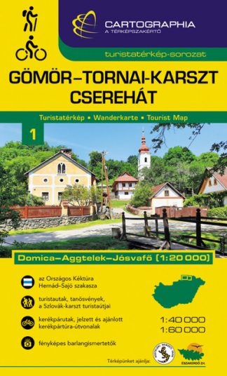 Térkép - Gömör-Tornai-karszt turistatérkép (új kiadás, 2022)