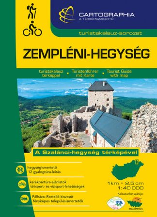 Térkép - Zempléni-hegység turistakalauz (1:40 000) - Turistakalauz-sorozat (új kiadás)