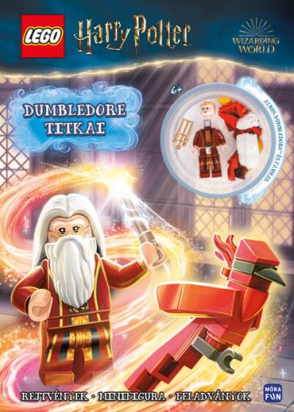 LEGO - Lego Harry Potter - Dumbledore titkai - Foglalkoztatókönyv ajándék Albus Dumbeldore professzor és Fawkes minifigurával!