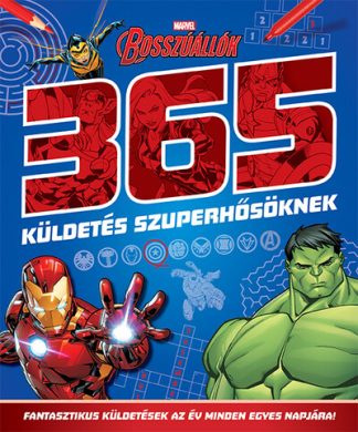 - MARVEL Bosszúállók - 365 küldetés szuperhősöknek